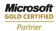 Image: 11/2017 Microsoft Gold Certified partner status